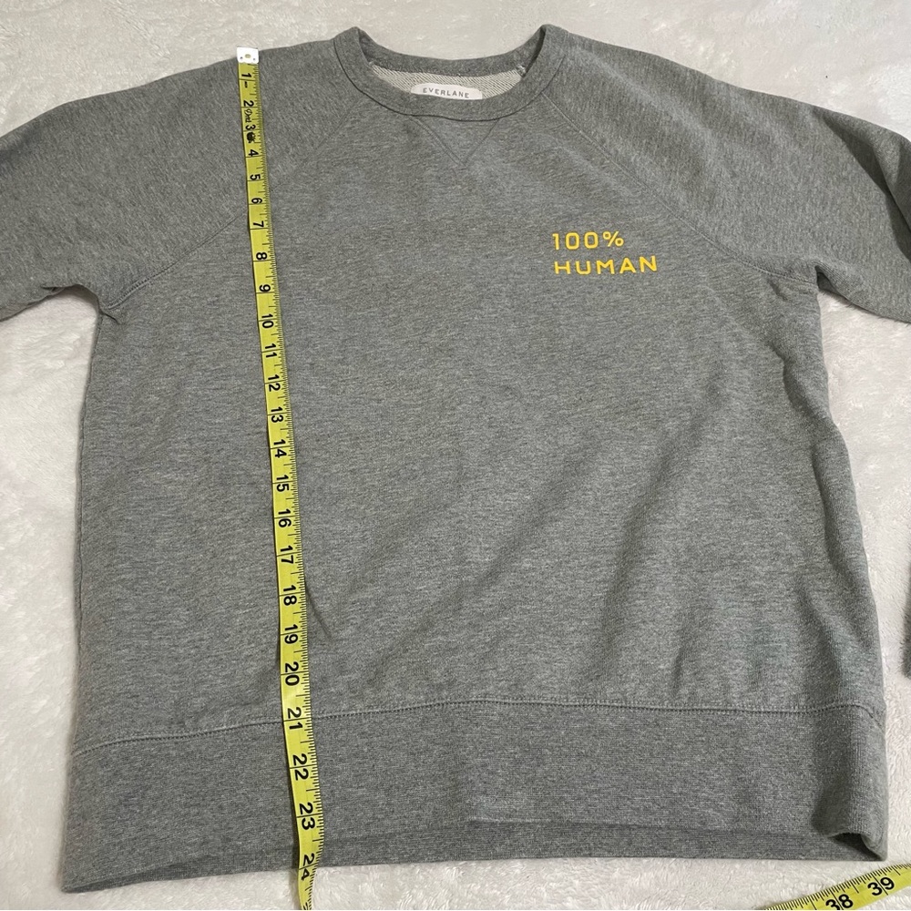Everlane The 100% Human Crew Sweatshirt - Picture 7 of 8